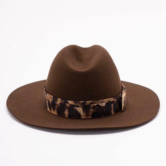 FENDI FF logo wool felt fedora hat - Picture 3 of 5